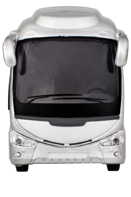 Interior of Sanaa Travels bus