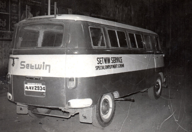 Sanaa Travels bus from 1973